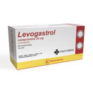Levogastrol 25 mg x 60 comp
